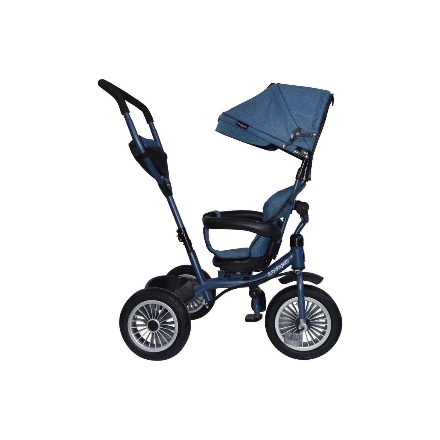 TRICICLO 360° CON GUIADOR AZUL - 3