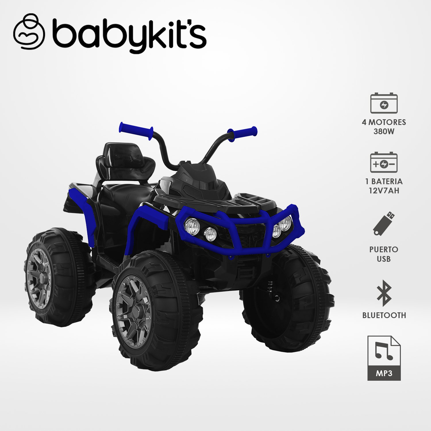 AUTO A BATERÍA OUTLANDER AZUL - 1