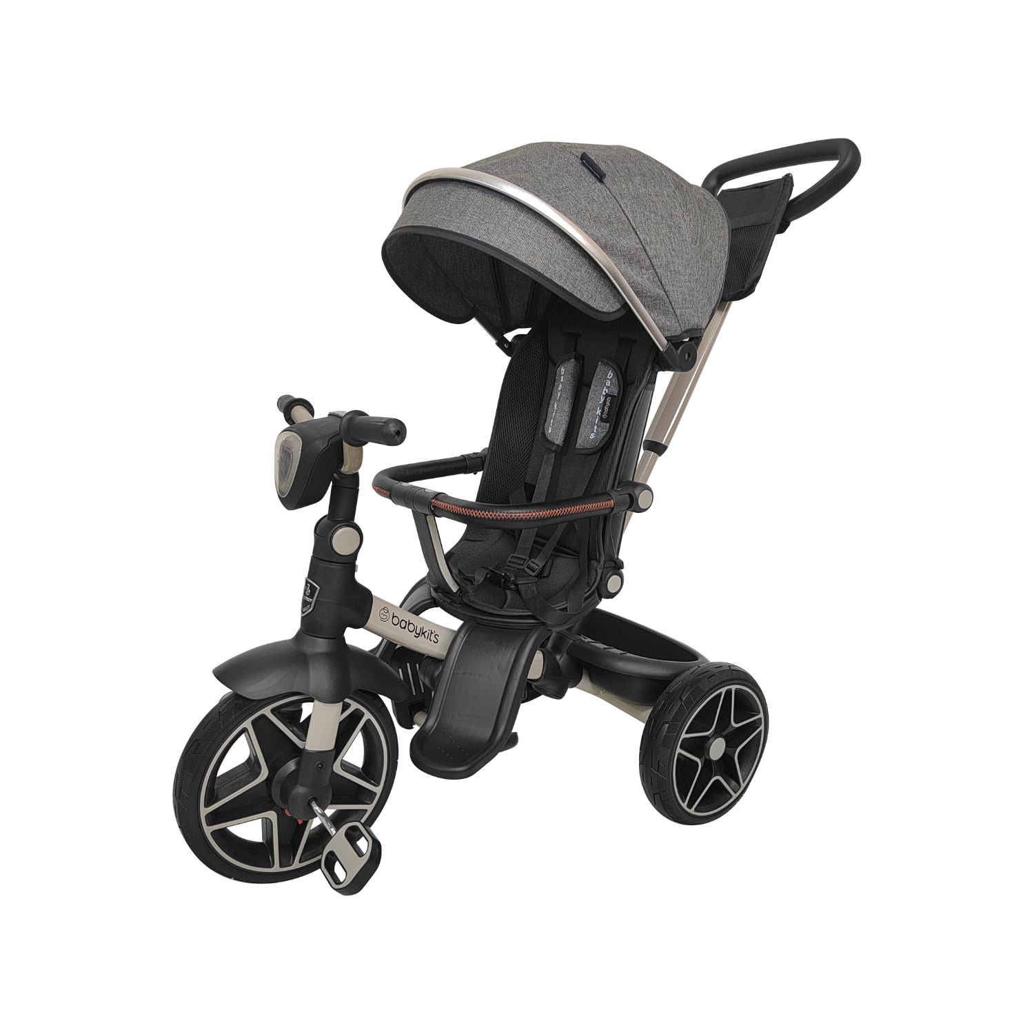 TRICICLO EXPLORER LX - 5 EN 1 GRIS - 2