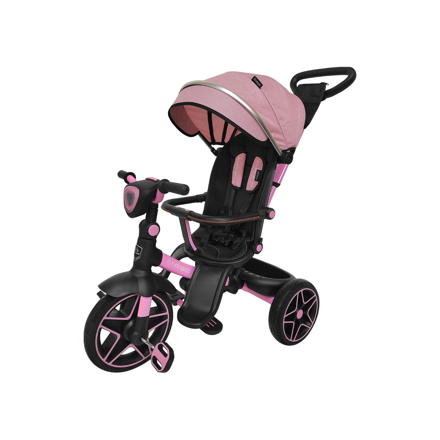 TRICICLO EXPLORER LX - 5 EN 1 ROSADO - 2