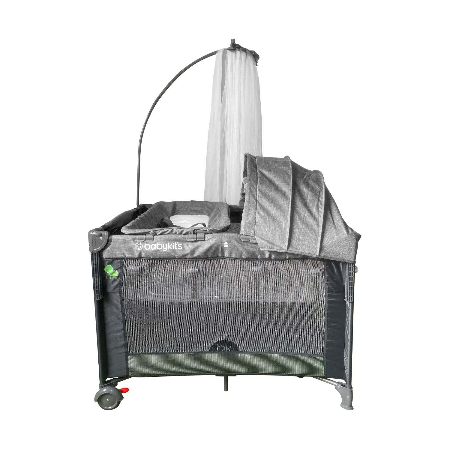 CUNA CORRAL SUMMER GRIS - 3