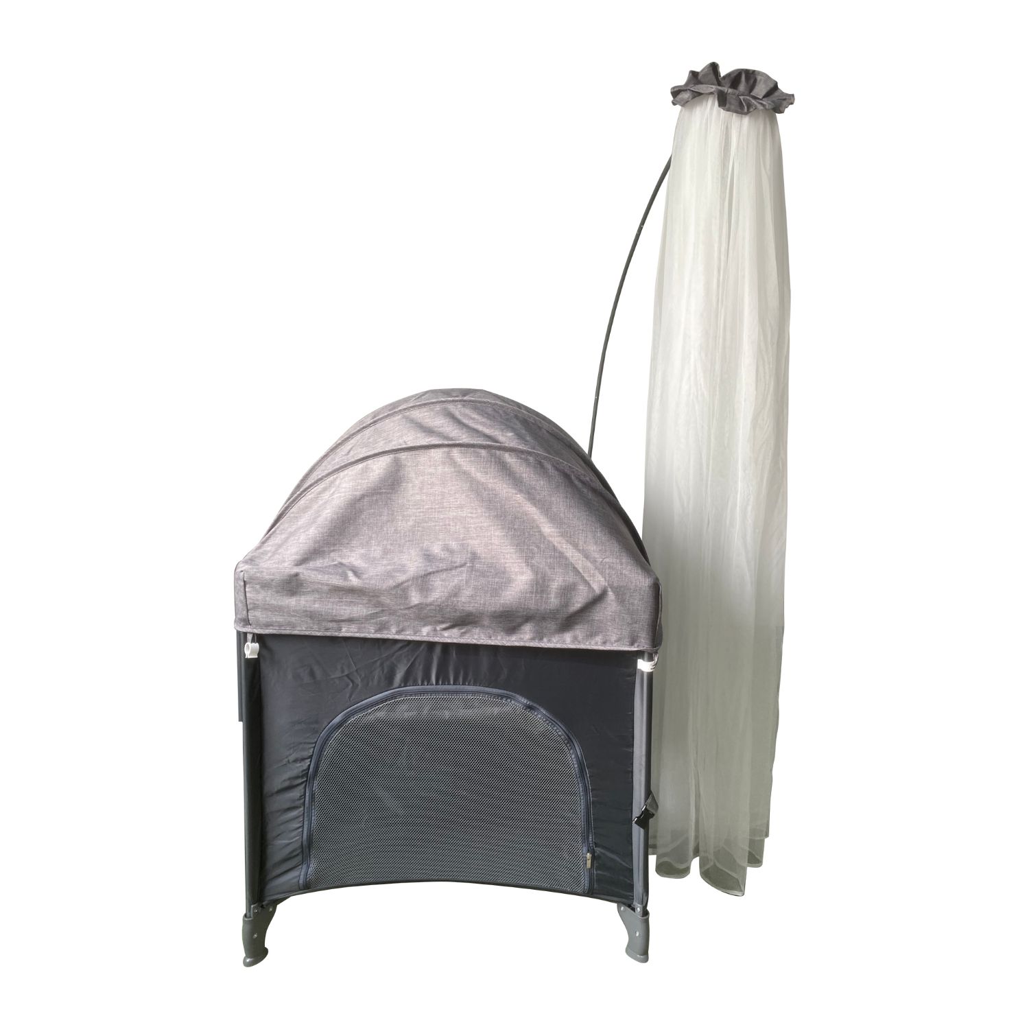 CUNA CORRAL SUMMER GRIS - 6