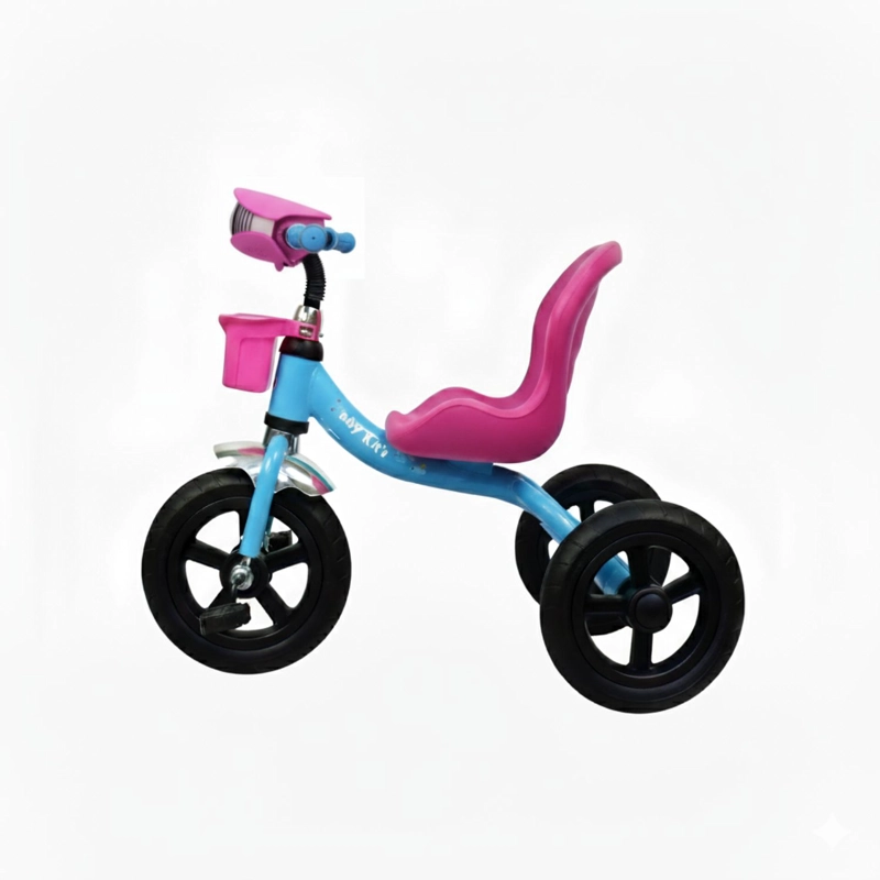 TRICICLO MAGNUM ROSADO-CELESTE - 3