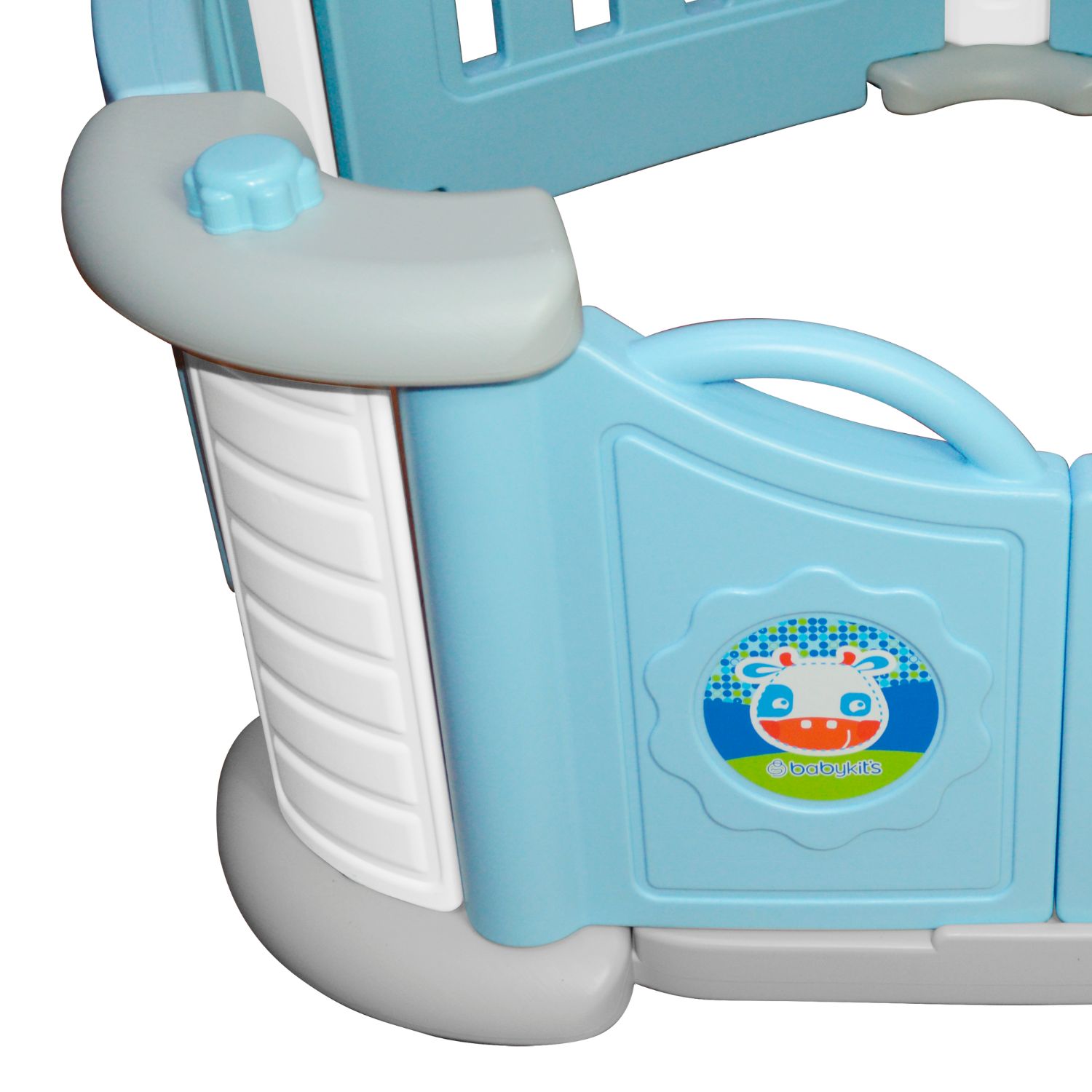 CORRAL PENTAGONO PARA NIÑOS CELESTE - 5