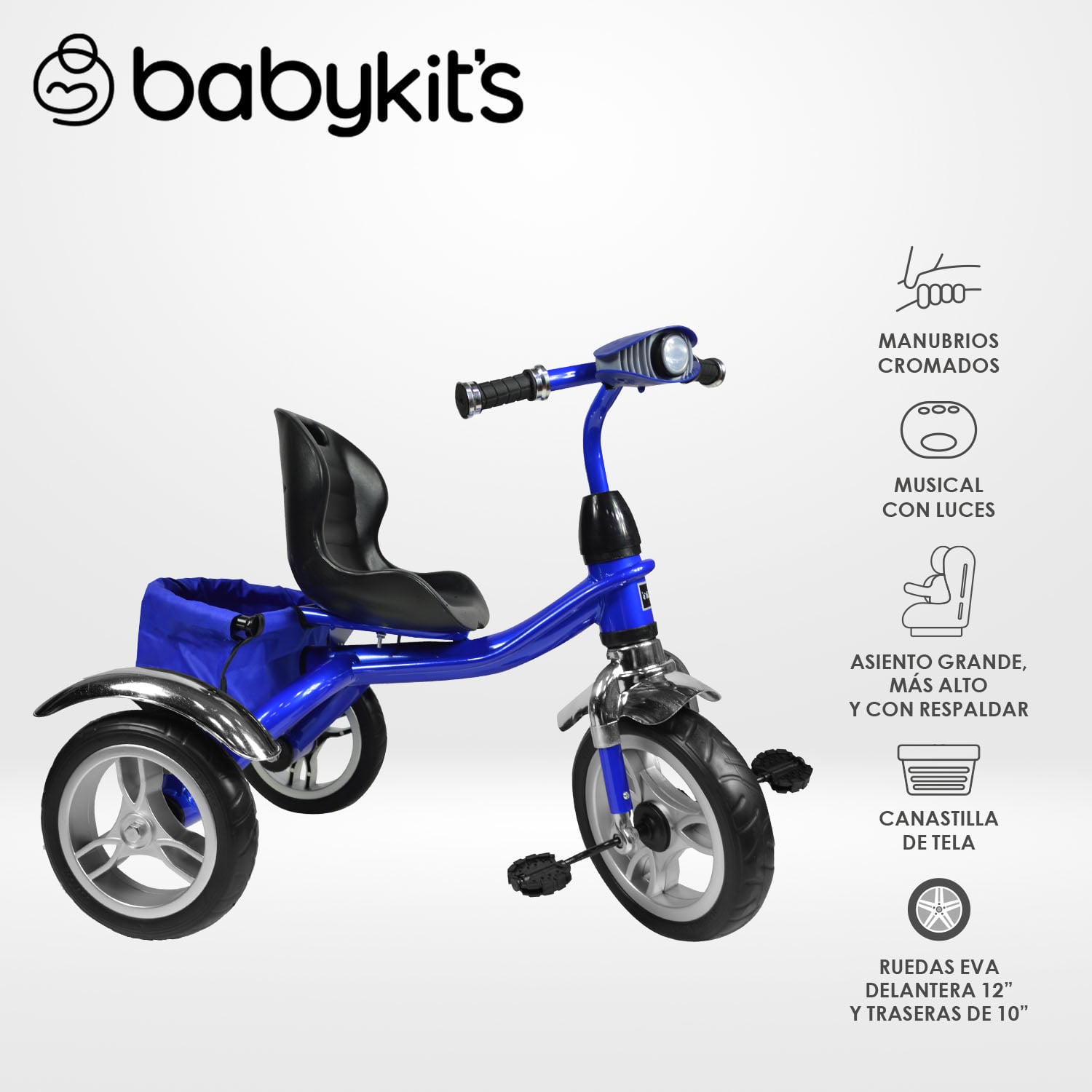 TRICICLO SUPER AZUL - 1