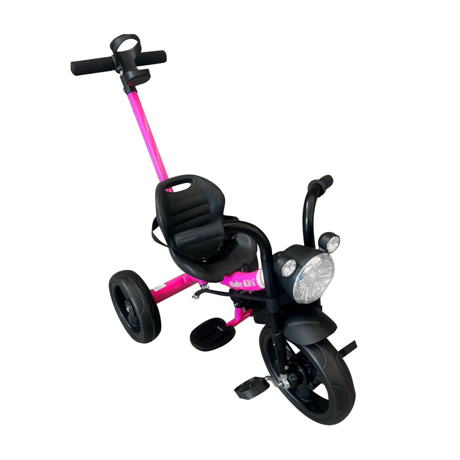 TRICICLO MOTO TRIKE ROSADO - 3
