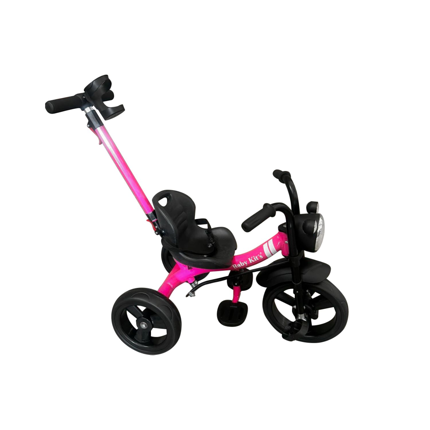 TRICICLO MOTO TRIKE ROSADO - 4