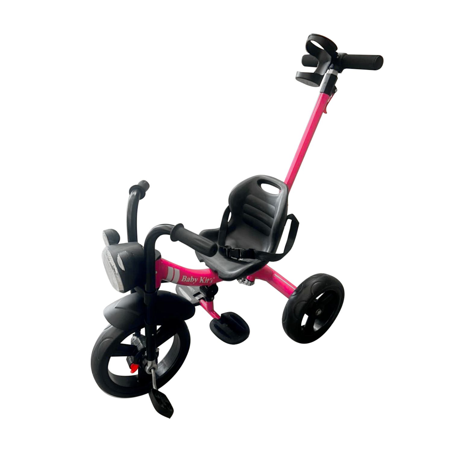 TRICICLO MOTO TRIKE ROSADO - 5