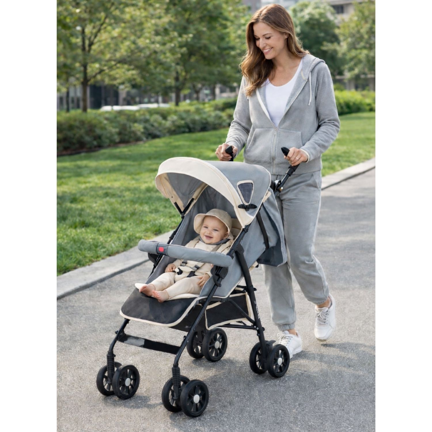 NUEVO COCHE BASTON FENIX BEIGE - 2
