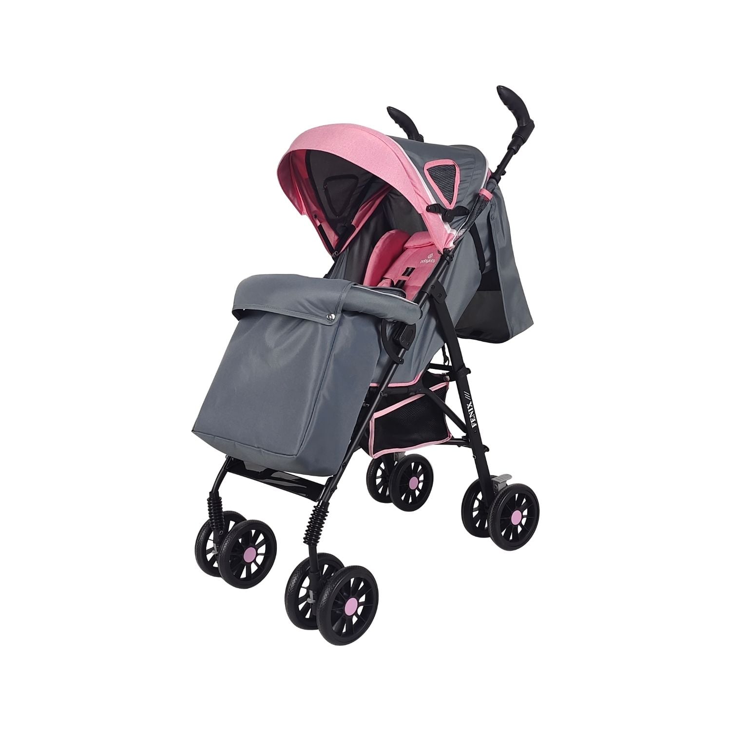 NUEVO COCHE BASTON FENIX ROSADO - 2