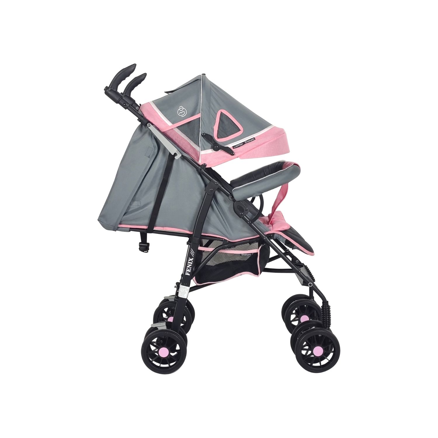 NUEVO COCHE BASTON FENIX ROSADO - 7