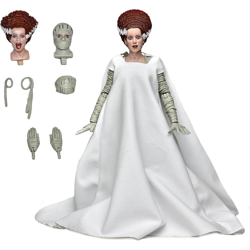 FIGURA COLECCIONABLE NECA ULTIMATE UNIVERSAL MONSTERS BRIDE OF FRANKENSTEIN - 1