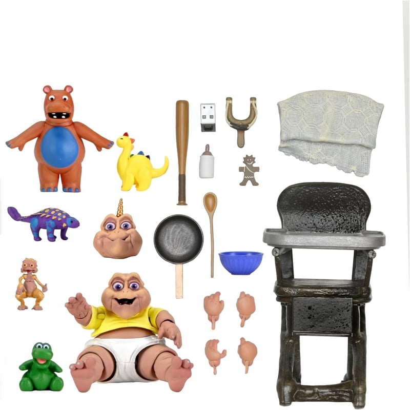 FIGURA COLECCIONABLE NECA ULTIMATE DINOSAURIOS BABY SINCLAIR - 2