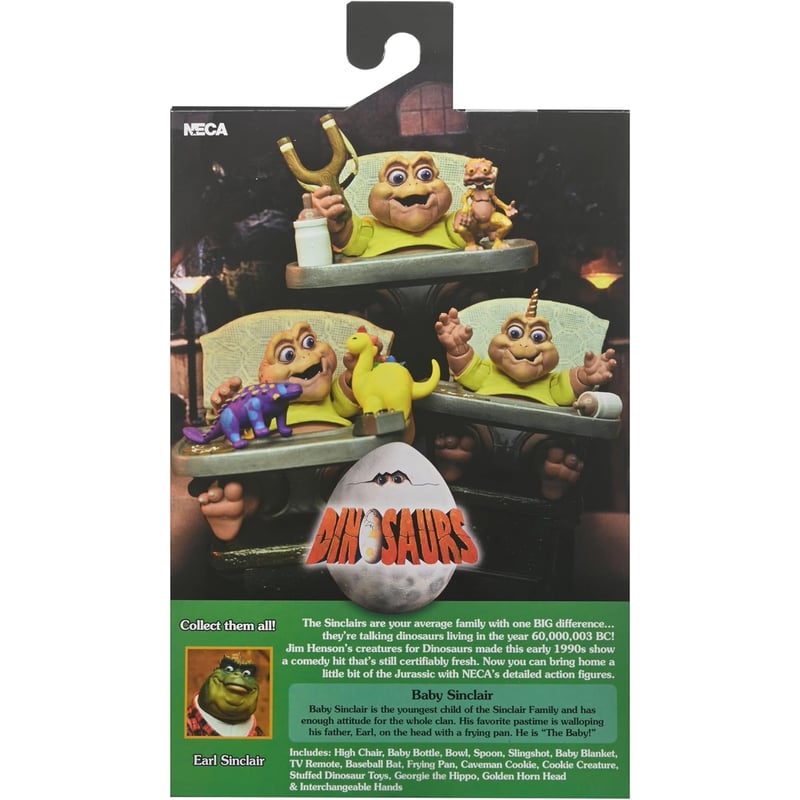 FIGURA COLECCIONABLE NECA ULTIMATE DINOSAURIOS BABY SINCLAIR - 3