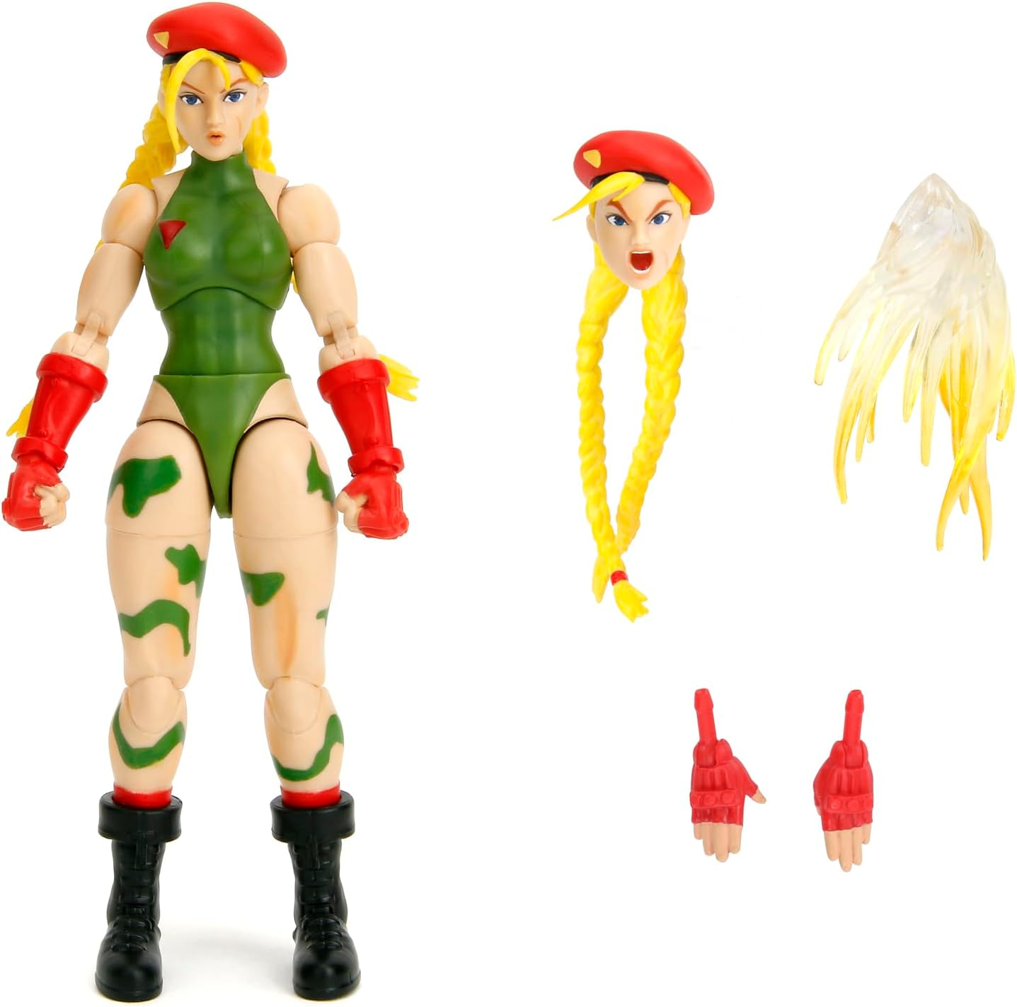 FIGURA ACCIÓN JADA TOYS CAMMY FIGURA STREET FIGHTER II - 2