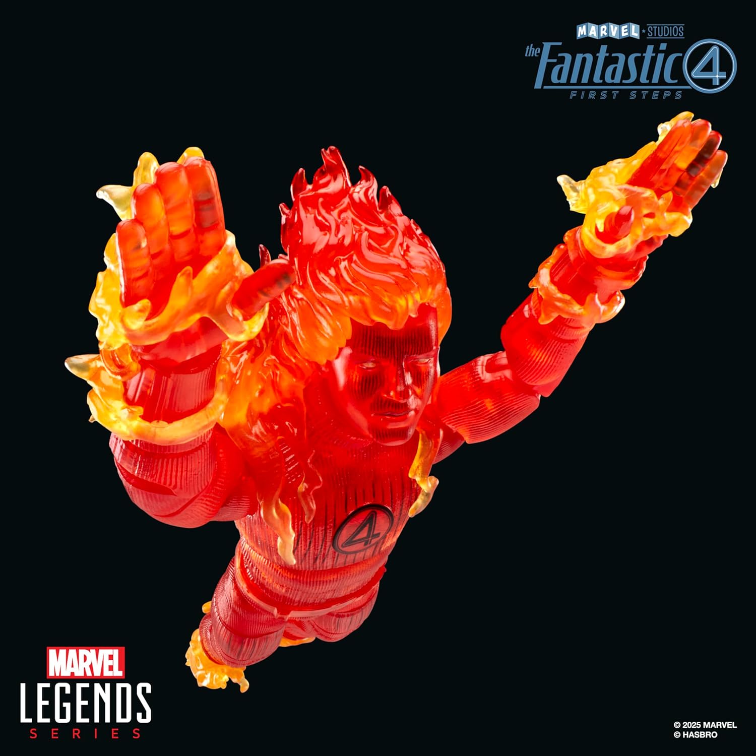 MARVEL LEGENDS SERIES HUMAN TORCH FANTASTIC FOUR - 3
