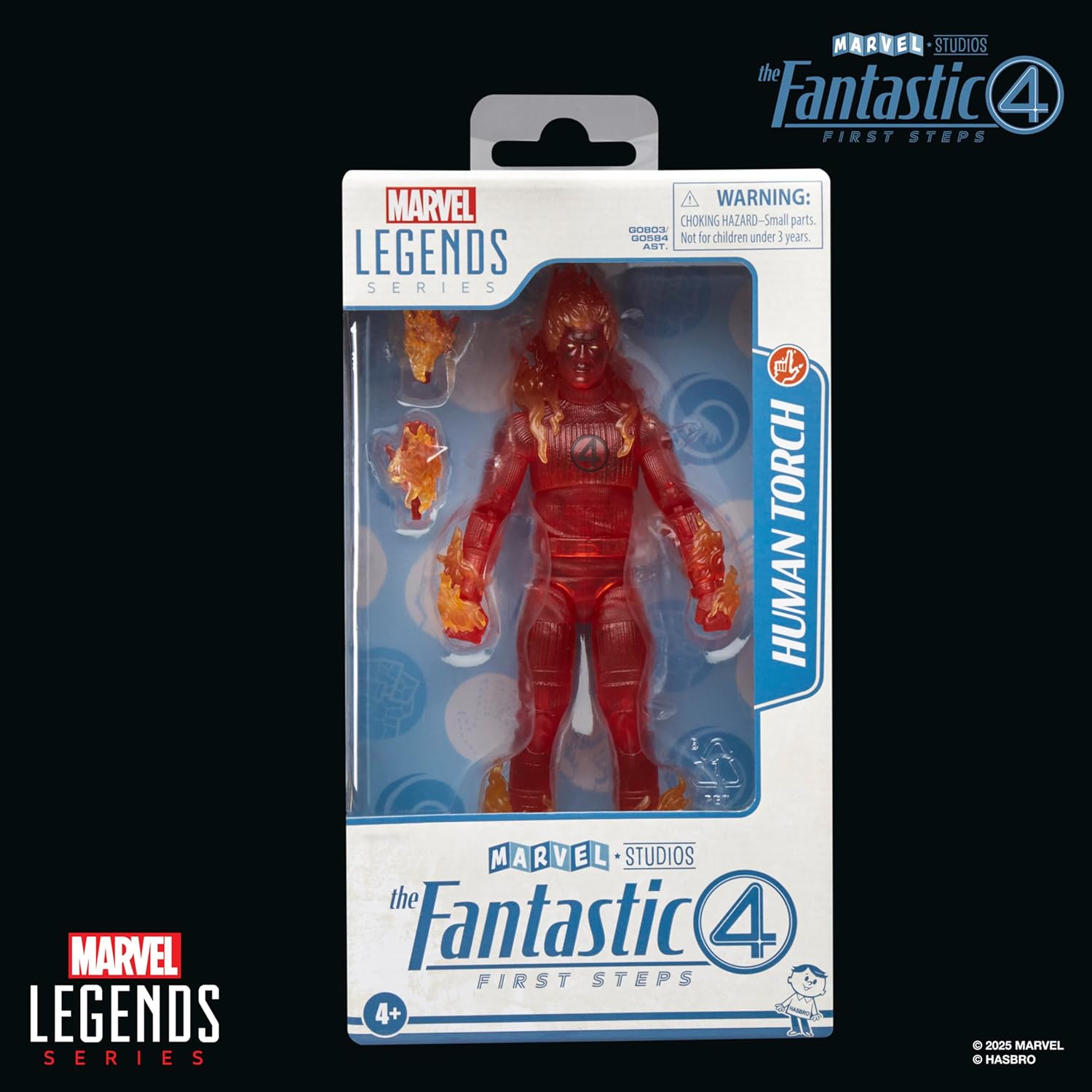 MARVEL LEGENDS SERIES HUMAN TORCH FANTASTIC FOUR - 4