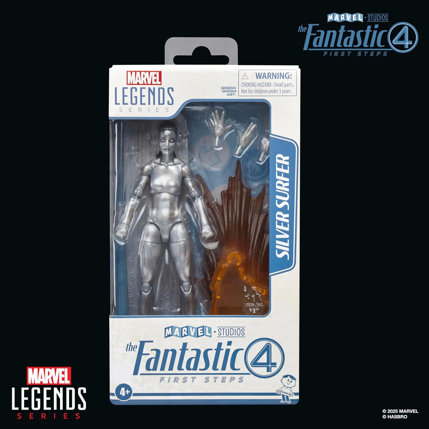 MARVEL LEGENDS SERIES SILVER SURFER, THE FANTASTIC FOUR - 4