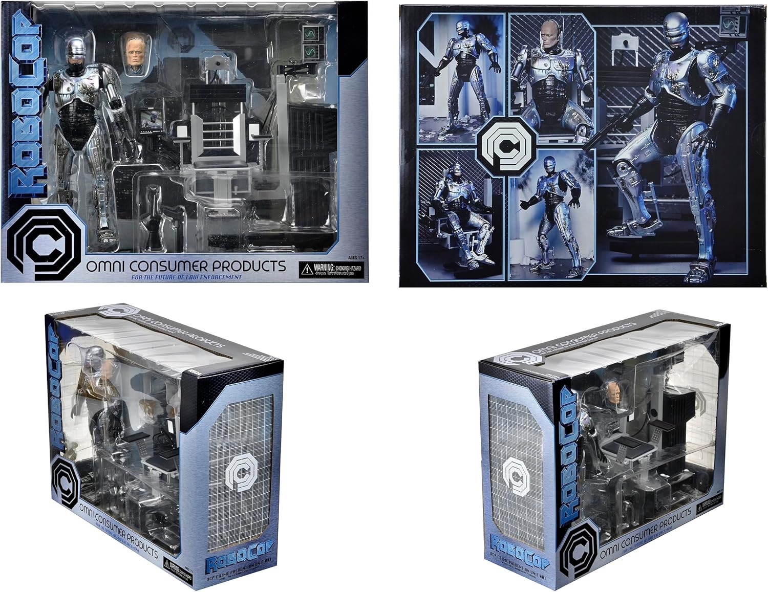 NECA - FIGURA DE ACCIÓN DE ROBOCOP BATTLE DAMAGED - 2