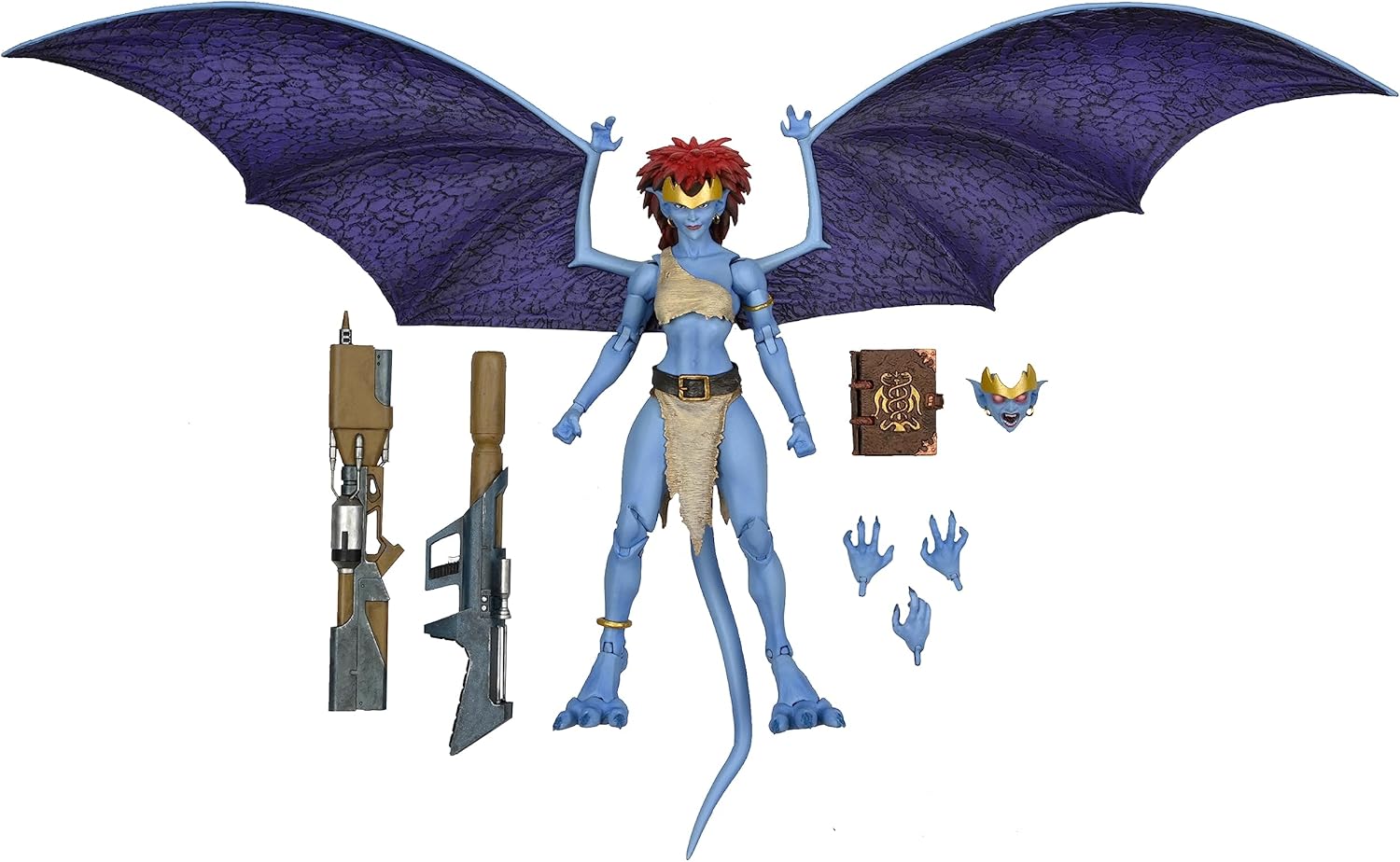 NECA - FIGURA DE ACCIÓN DEFINITIVA DE GARGOYLES DEMONA - 1