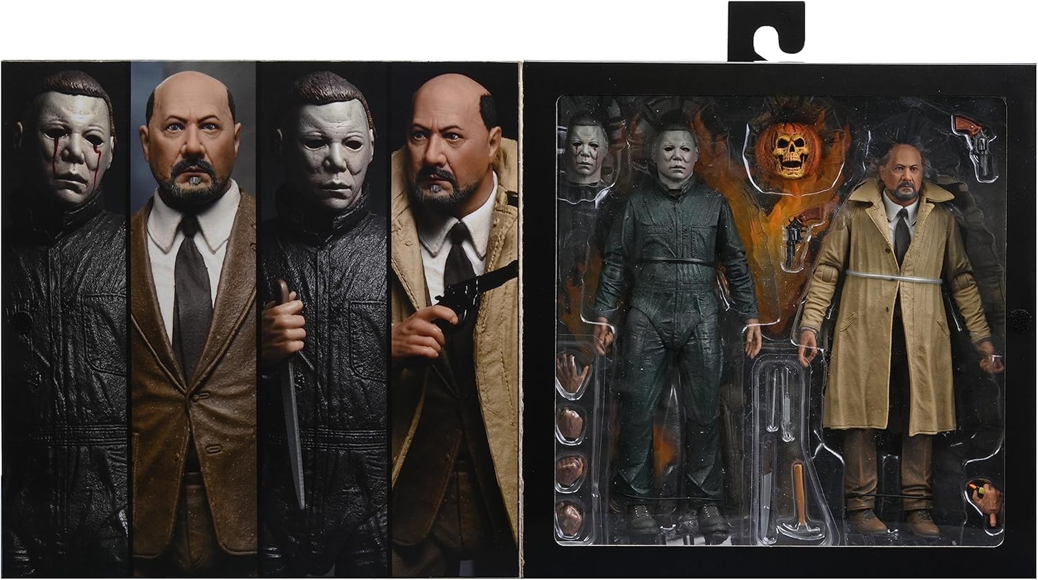 NECA - HALOWEEN 2: MICHAEL MYERS Y DR. LOOMIS - 2