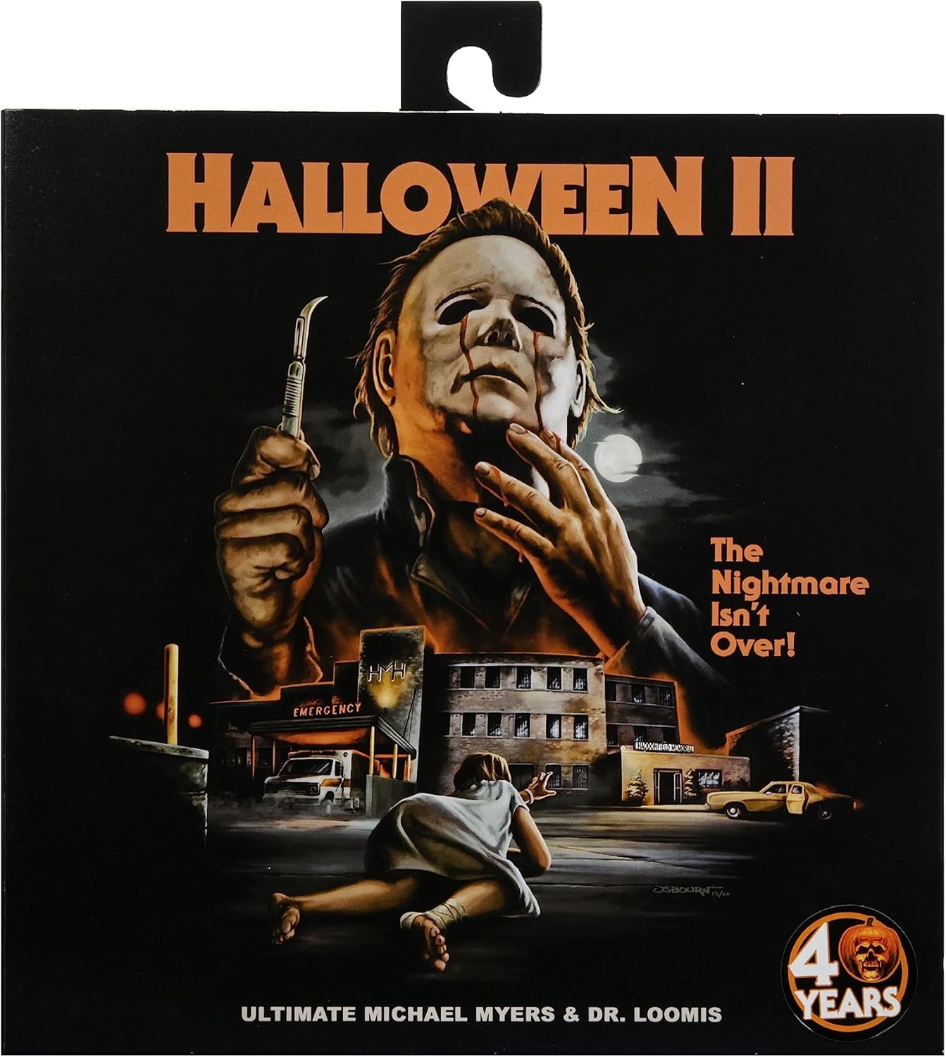 NECA - HALOWEEN 2: MICHAEL MYERS Y DR. LOOMIS - 3