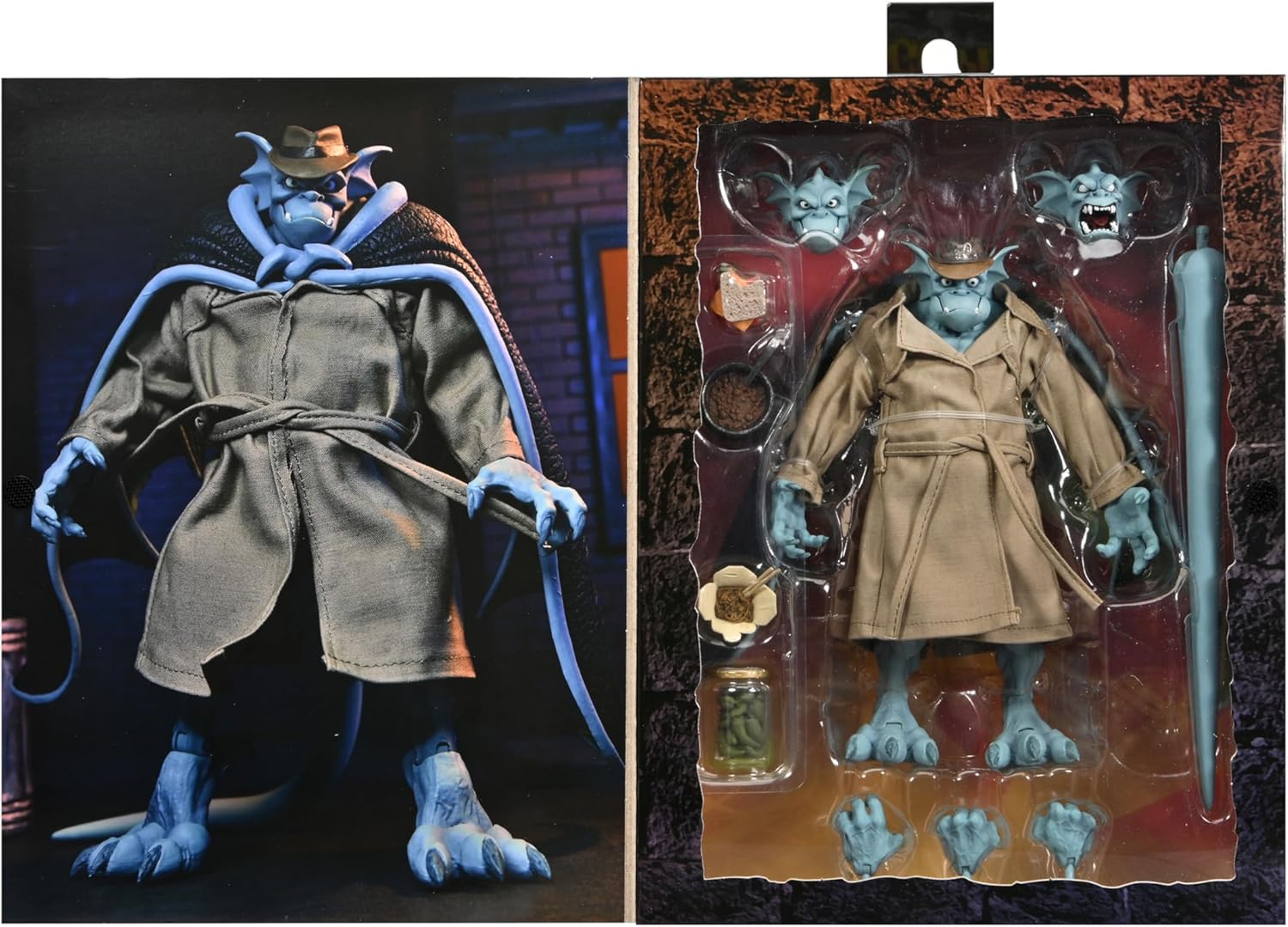 NECA - FIGURA DE ACCIÓN DEFINITIVA DE GARGOYLES BRODWAY (SILVER FALCON) - 3