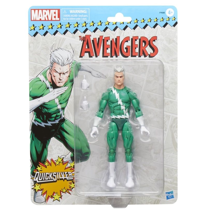MARVEL LEGENDS RETRO QUICKSILVER (FIGURA DE AVENGERS) - 2