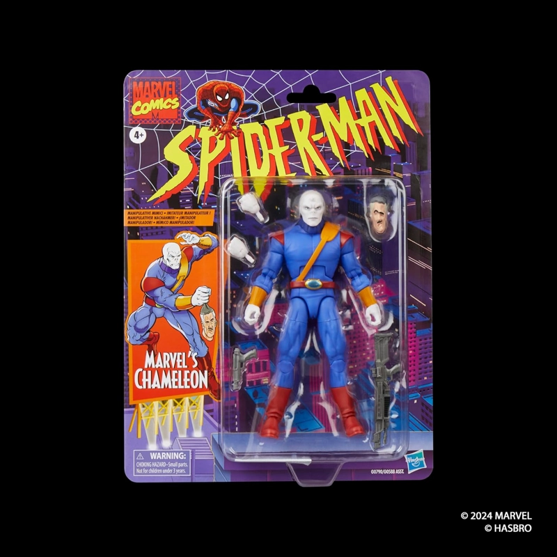 MARVEL LEGENDS SERIES CHAMELEON, RETRO COMICS FIGURA DE ACCIÓN - 2