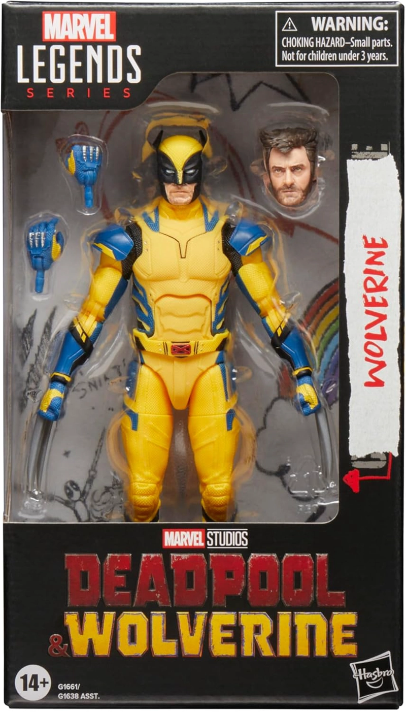 MARVEL LEGENDS SERIES WOLVERINE, DEADPOOL Y WOLVERINE FIGURA - 2