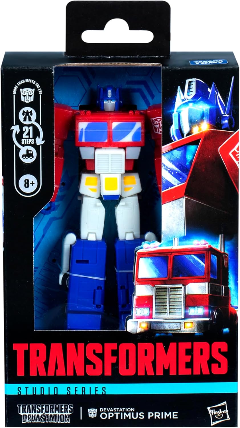 TRANSFORMERS TOYS STUDIO SERIES DELUXE CLASS DEVASTATION OPTIMUS PRIME - 1