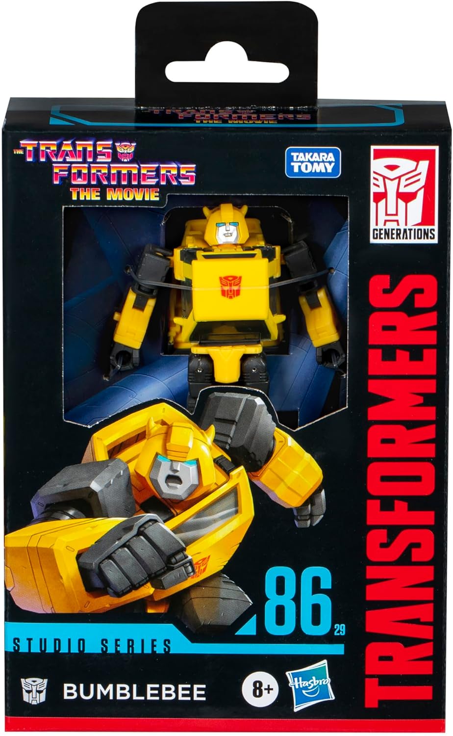 TRANSFORMERS TOYS STUDIO SERIES DELUXE THE MOVIE 86-29 BUMBLEBEE - 1