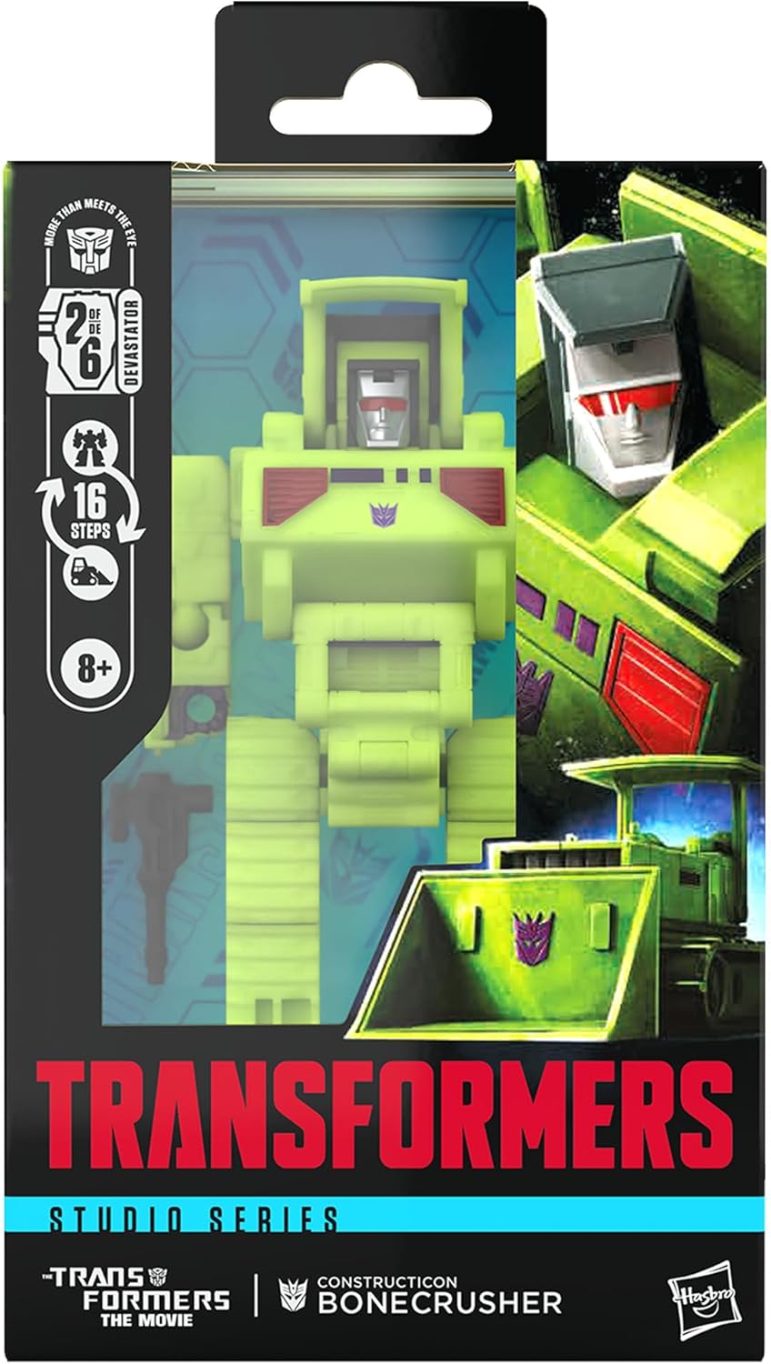 TRANSFORMERS TOYS STUDIO SERIES DELUXE CLASS THE MOVIE BONECRUSHER - 1