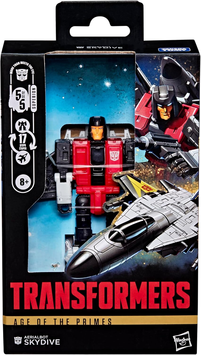 TRANSFORMERS AGE OF THE PRIMES AERIALBOT SKYDIVE - 1