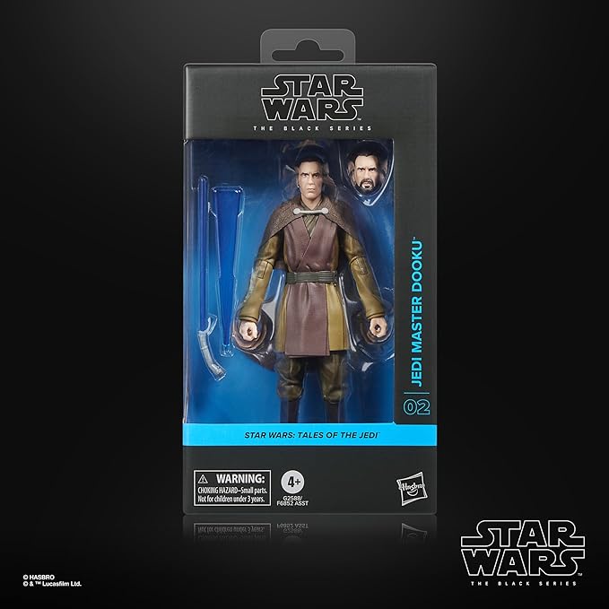 JEDI MASTER DOOKU STAR WARS: THE BLACK SERIES - 1