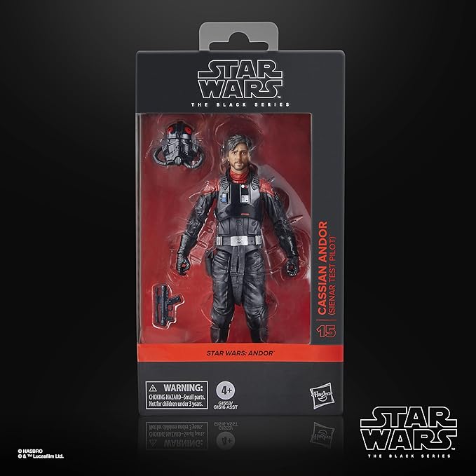 CASSIAN ANDOR (SIENAR TEST PILOT) STAR WARS: THE BLACK SERIES - 1
