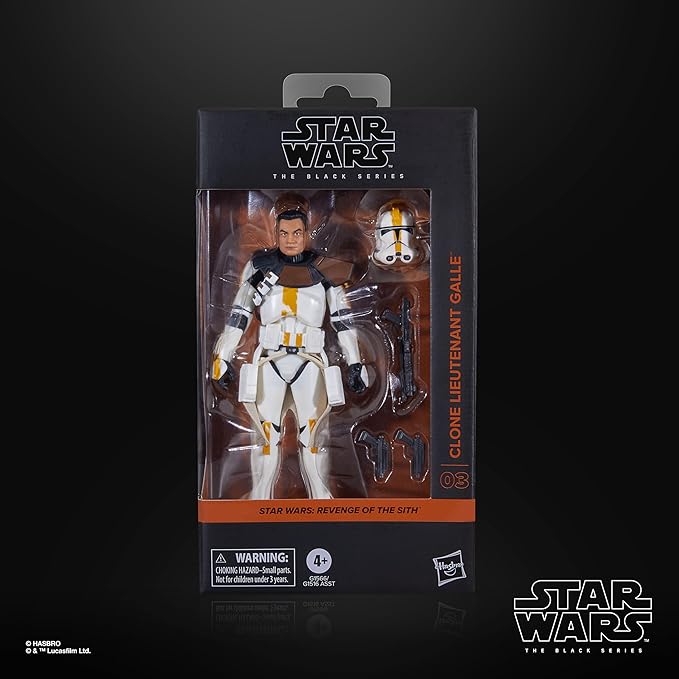 CLONE LIEUTENANT GALLE STAR WARS: THE BLACK SERIES - 1
