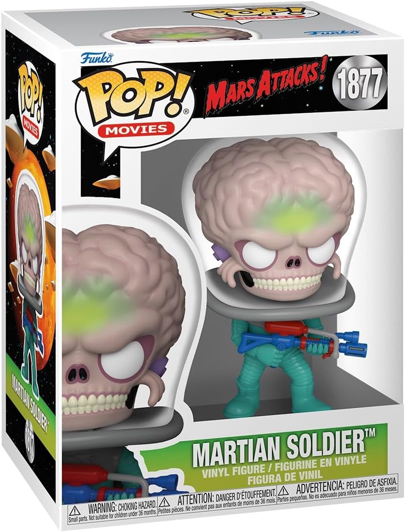 FUNKO POP! PELÍCULAS: ATAQUES DE MARTE - ALIEN SOLDIER - 1