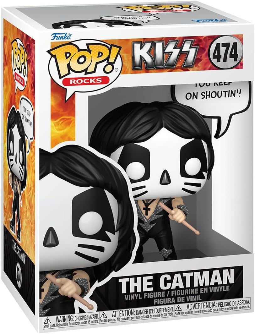 FUNKO POP! DICHOS: KISS - EL CATMAN (RYR TODA LA NOCHE) - 1