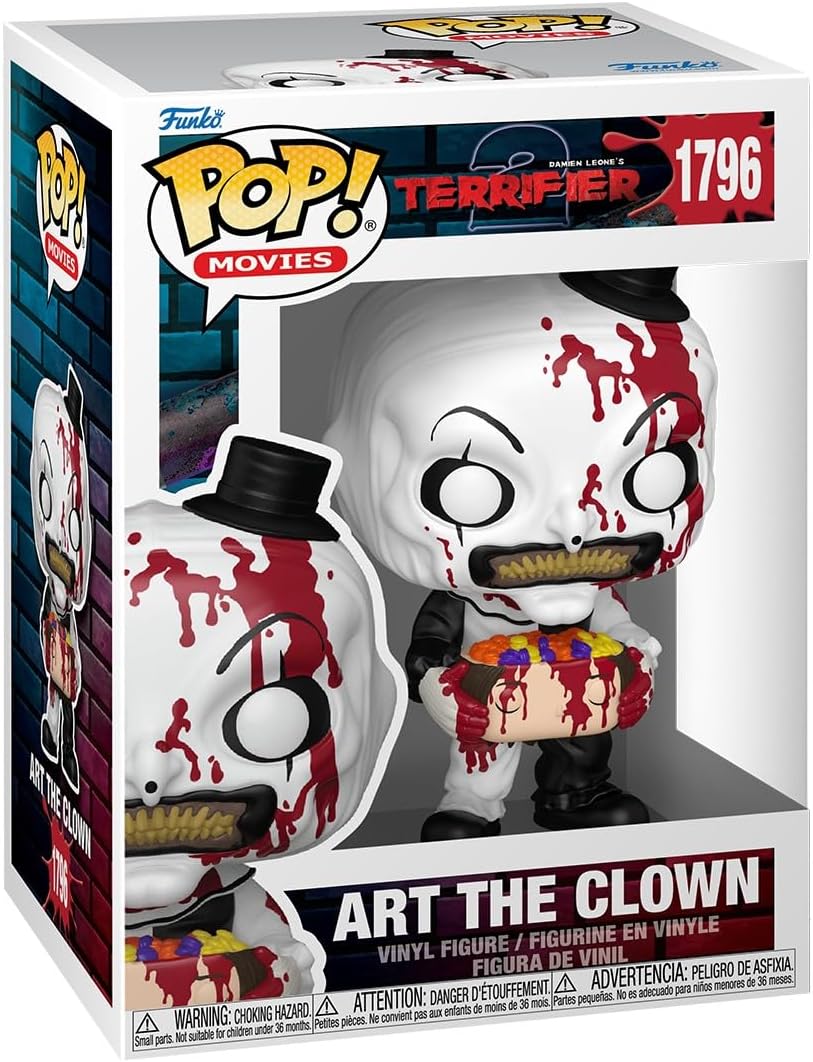 FUNKO POP! PELÍCULAS: TERRIFIER 2 - ART THE CLOWN (CON CABEZA) - 1