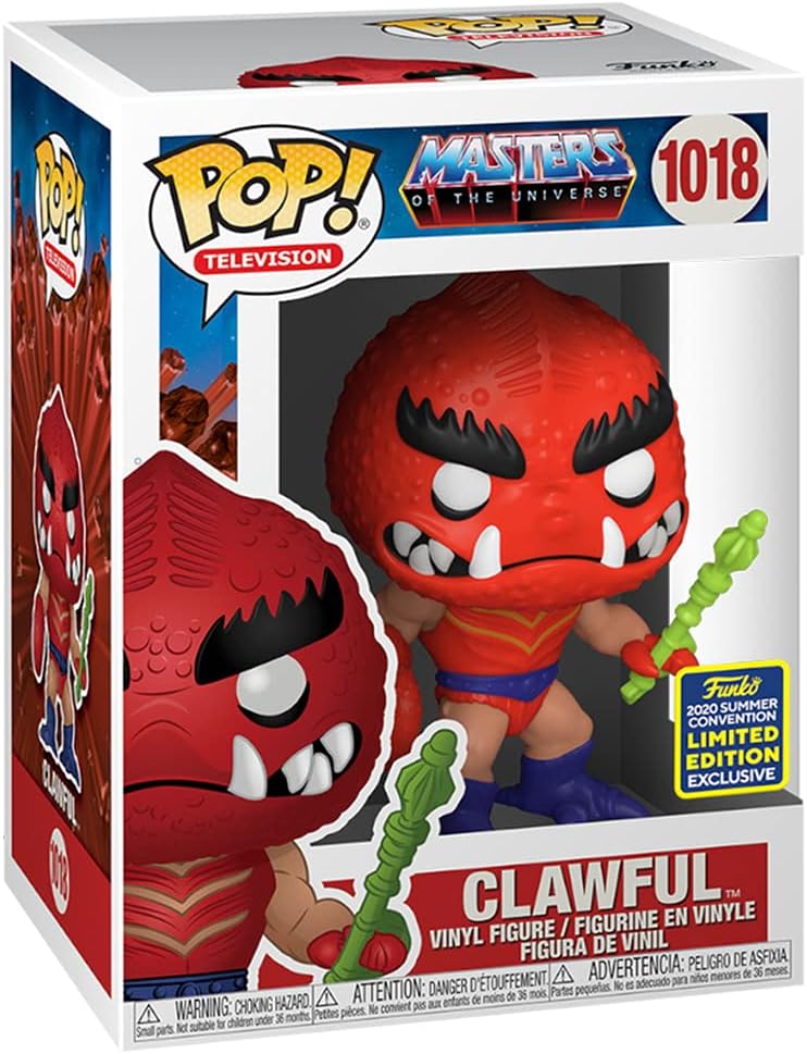 FUNKO POP! TV: MASTERS OF THE UNIVERSE - CLAWFUL, MULTICOLOR 2020 CONVENCIÓN DE VERANO EXCLUSIVA - 1