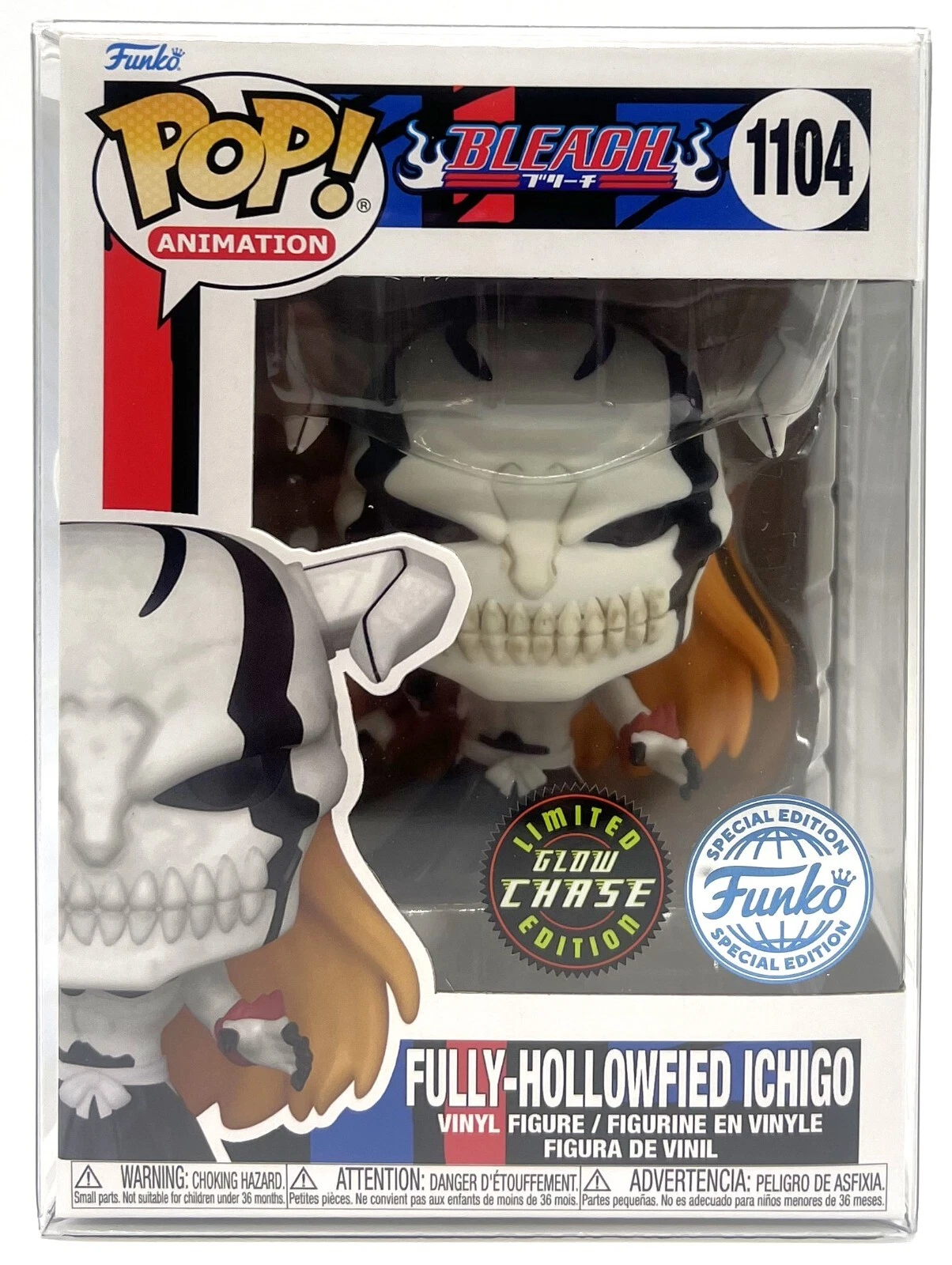 FUNKO POP! VINYL: BLEACH - FULLY-HOLLOWFIED ICHIGO - ENTERTAINMENT EARTH (EXCLUSIVE) #1104 - 1