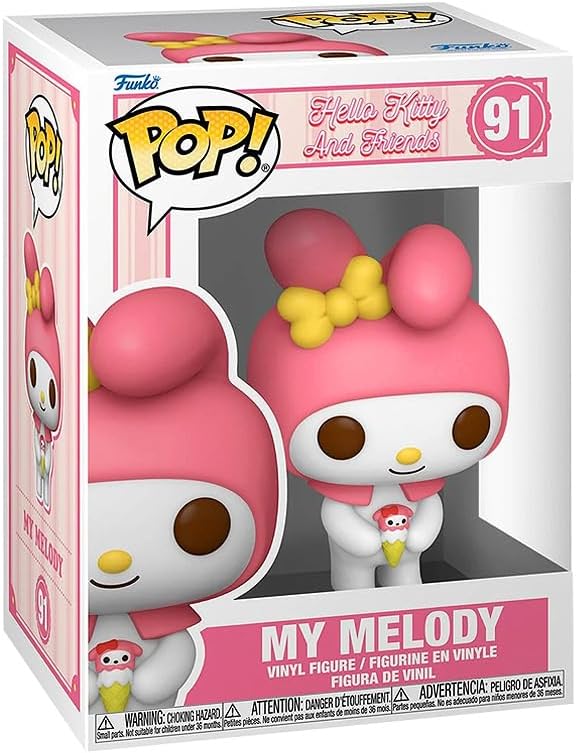 EPIC COLLECTIBLES HELLO KITTY - FIGURA DE VINILO DE MY MELODY CON POSTRE - 1