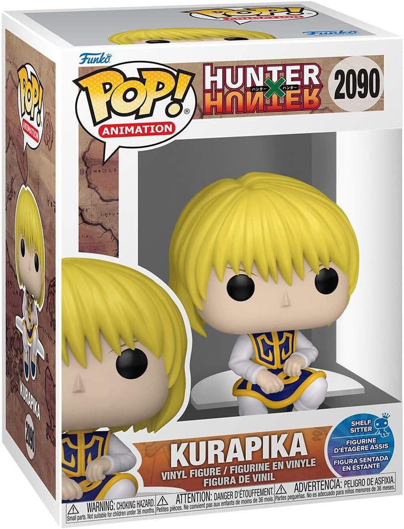 FUNKO POP! ANIMATION: HUNTER X HUNTER - KURAPIKA (SENTADO) - PRODUCTO OFICIAL - - 1