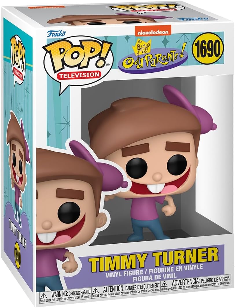FUNKO POP TV: FAIRLY ODD PARENTS - TIMMY TURNER - FIGURA DE VINILO COLECCIONABLE - IDEA DE REGALO - MERCANCÍA OFICIAL - 1