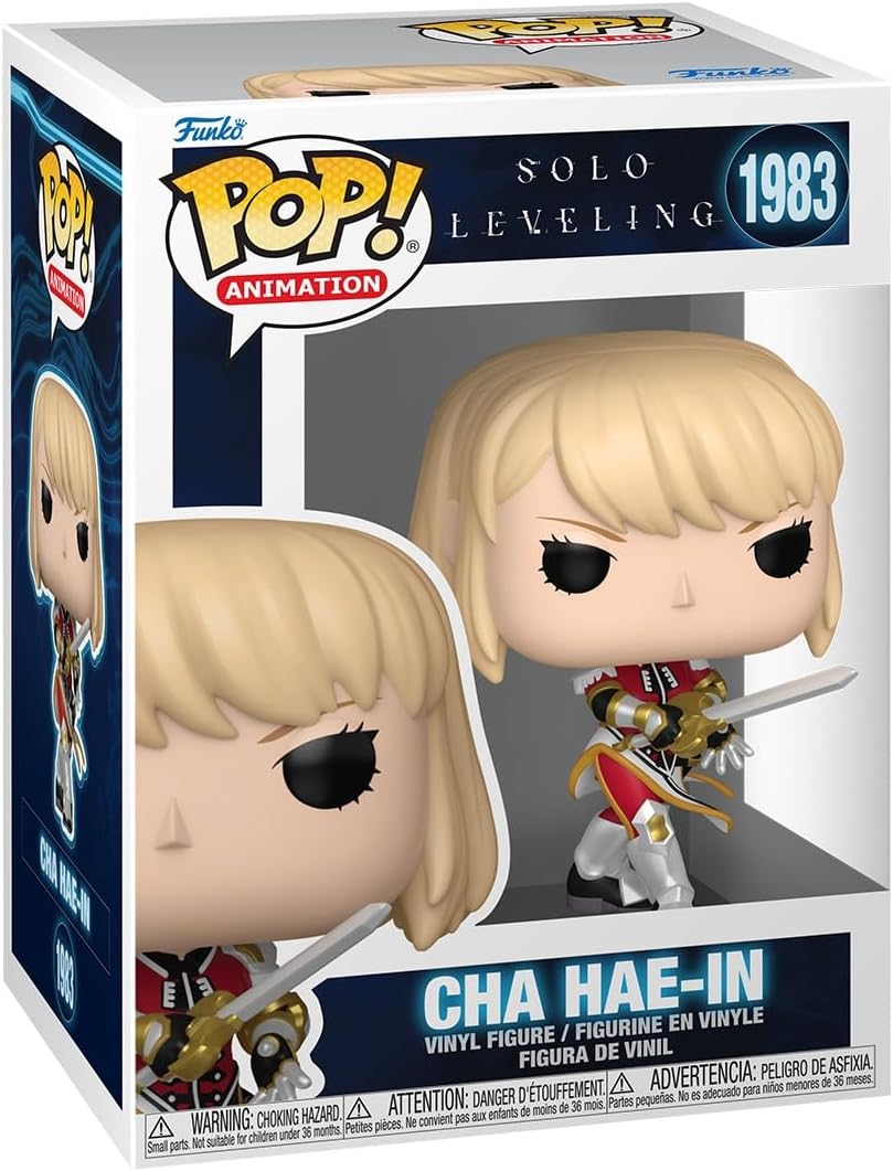 FUNKO POP! ANIMACIÓN: NIVELACIÓN EN SOLITARIO - CHA HAE-IN - 1