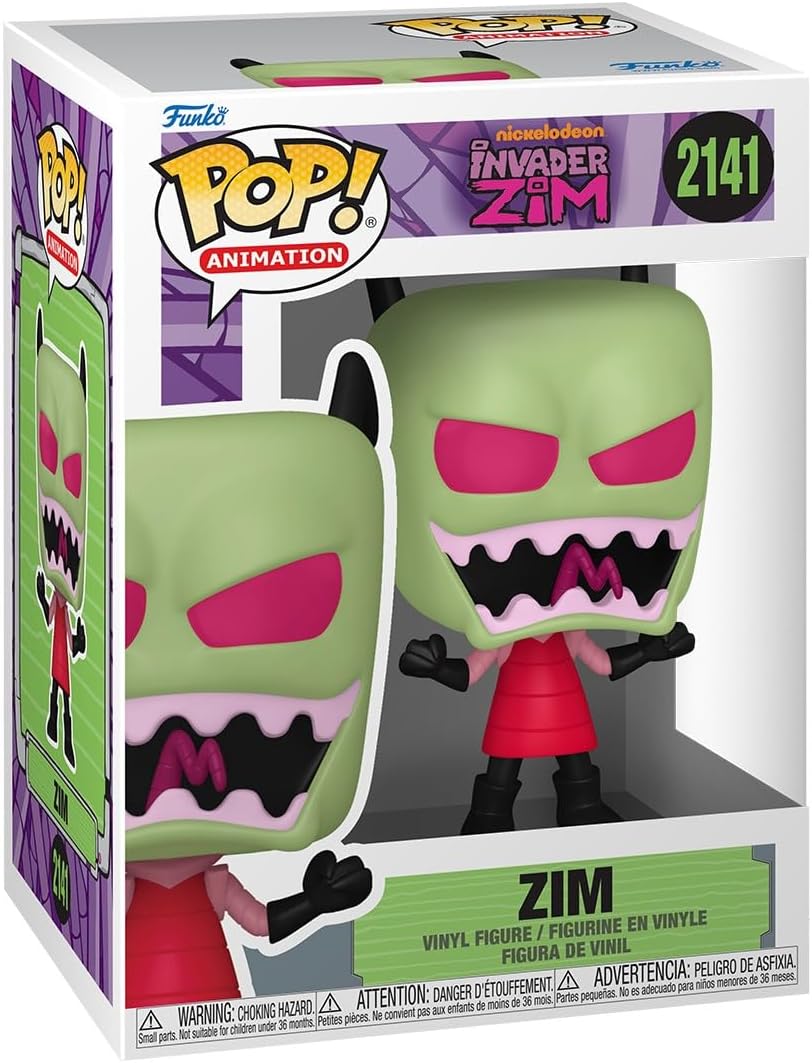 FUNKO POP! ANIMACIÓN: INVADER ZIM - ZIM - 1