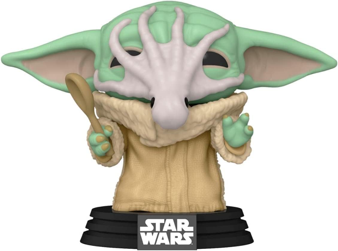 FUNKO POP 469 GROGU WITH CHOWDER SQUID - 1