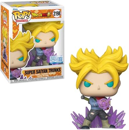 FUNKO POP! SUPER SAIYAN TRUNKS 2198 - DRAGON BALL SUPER - 1