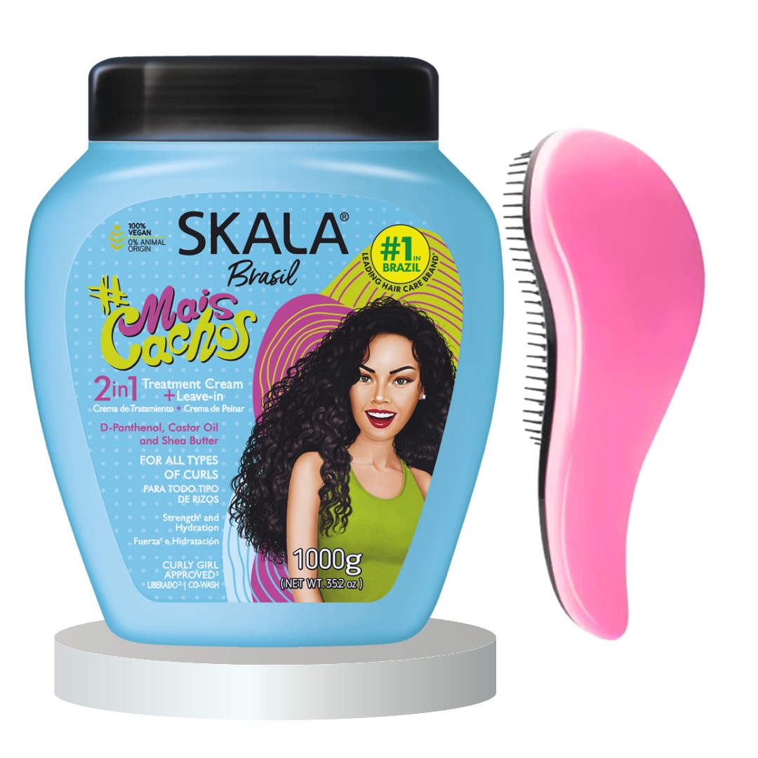 CREMA DE TRATAMIENTO Y PEINAR SKALA MAIS CACHOS DE UN 1 KG - 3